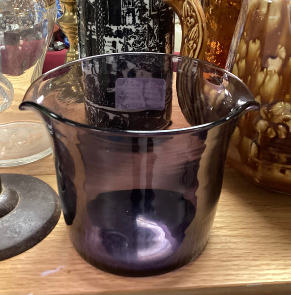 Blown Amethyst Glass Wine Rinser