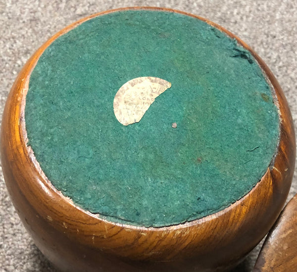 Vintage Round Wooden Humidor