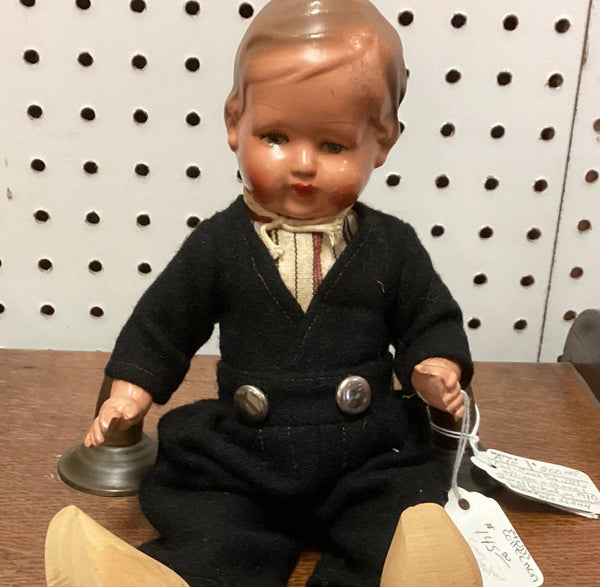 Vintage Comys Boy Doll w/ Original Clothes