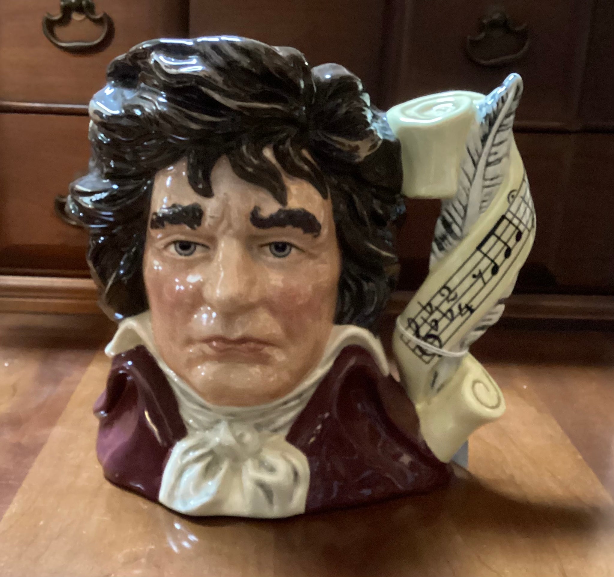 Royal Doulton 1995 Beethoven Character Jug D7021