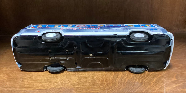 Vintage Dario-Rosko Tin Litho Toy Greyhound Bus w/Original Box