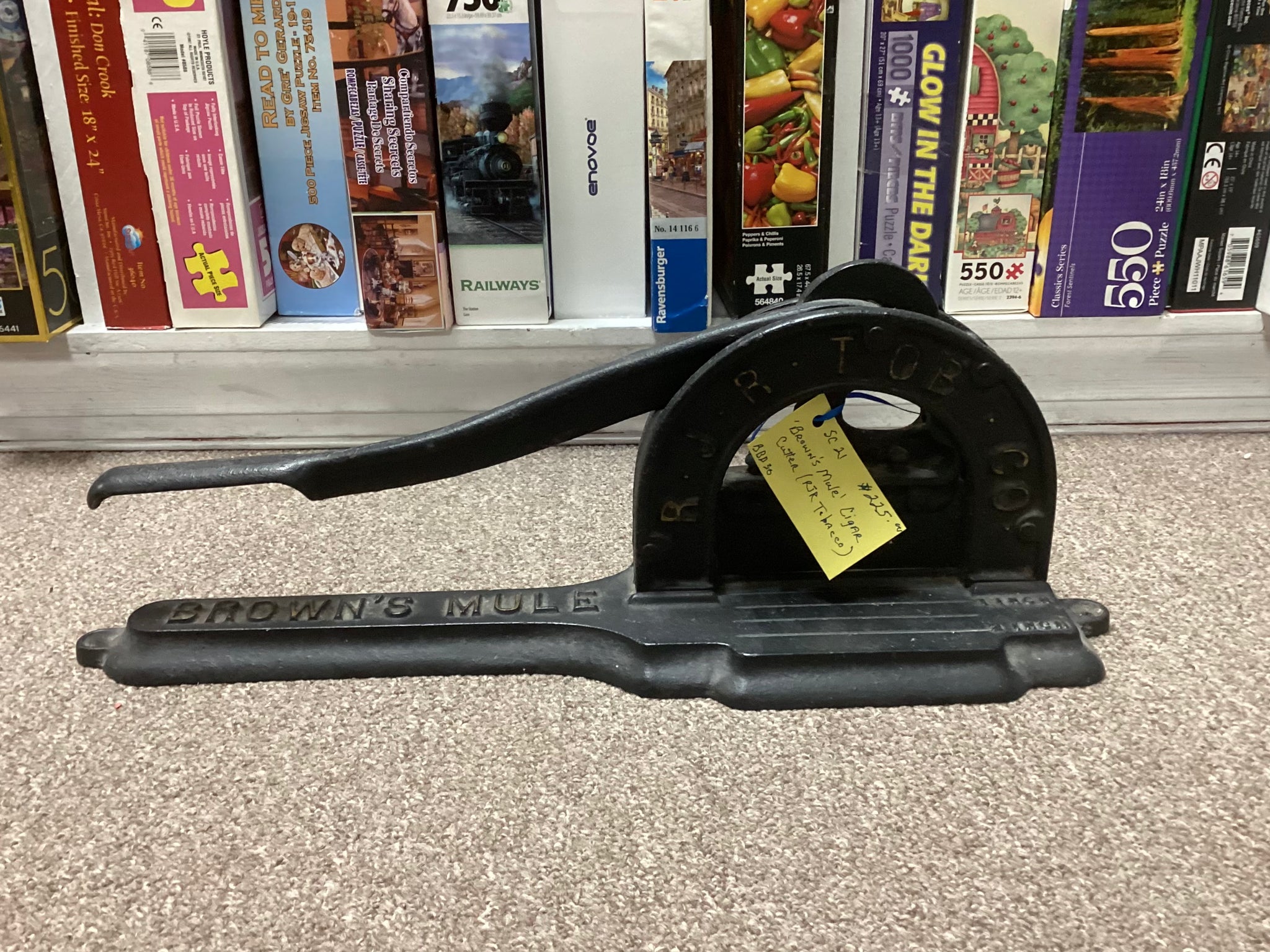 antique tobacco cutter RJR Tobacco Co. Brown's Mule Cigar Cutter – Williamsburg Antique Mall antique tobacco cutter RJR Tobacco Co. Brown's Mule Cigar Cutter – Williamsburg Antique Mall