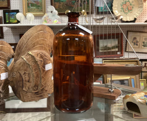 Owens 13.5" Amber Apothecary Bottle