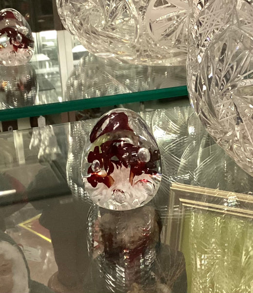Gibson Art Glass Egg